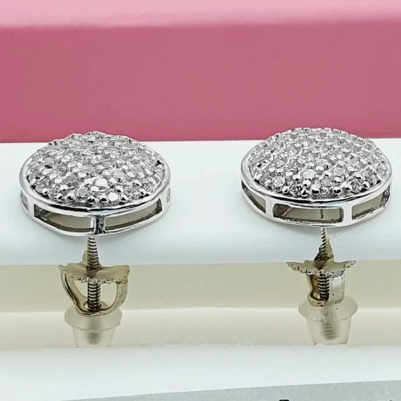 "925 Sterling Silver Cubic Zirconia Earrings, U19254576 - Picture 9 of 11